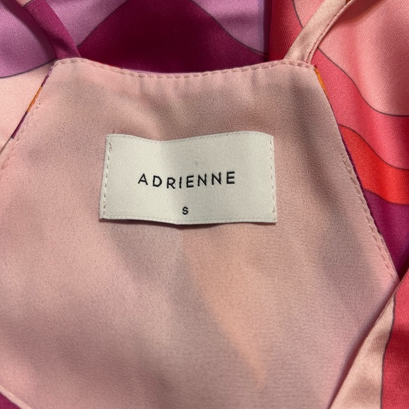 Adrienne Summer in the City Vibrant Pink and Orange Top - Picture 5 of 5